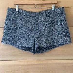 Banana Republic Blue and white textured shorts